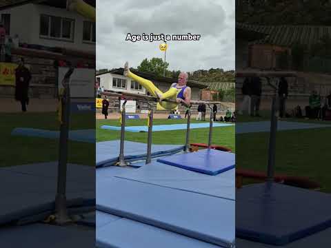 At 90, Helmut Wrogemann is still devoted to his true love: artistic gymnastics. 🤸‍♂️📹: helmutcelle