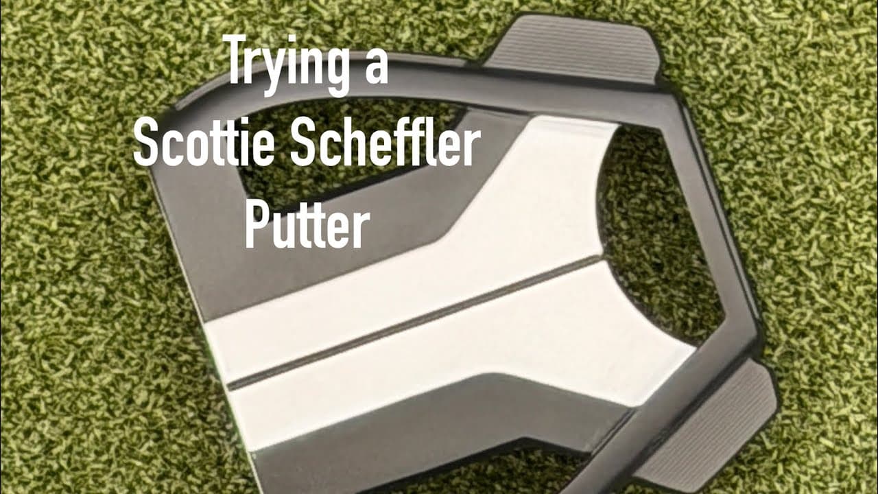 Trying a Scottie Scheffler putter