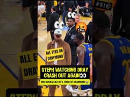 Steph watching Draymond CRASH OUT😭