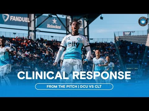 Wilfried Zaha Responds in Clinical Fashion | From The Pitch: D.C. United vs. Charlotte FC