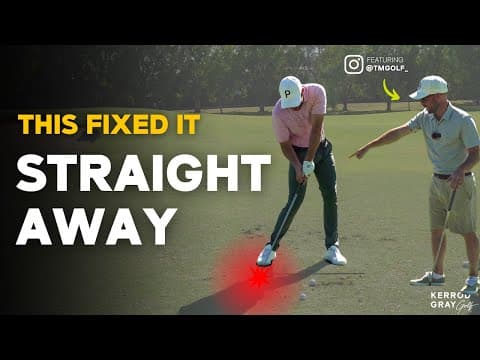 Stop Hitting Behind the Golf Ball with Irons