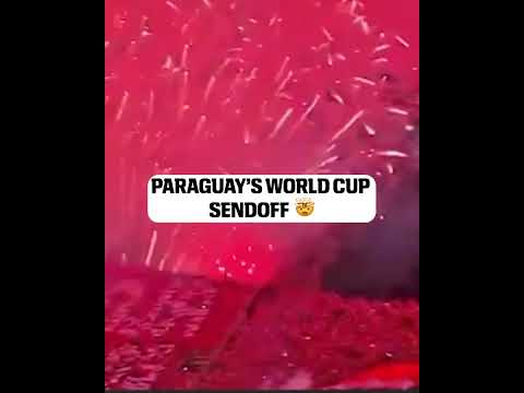 Paraguay does it right 👏 (via @nuhuadams_/IG)