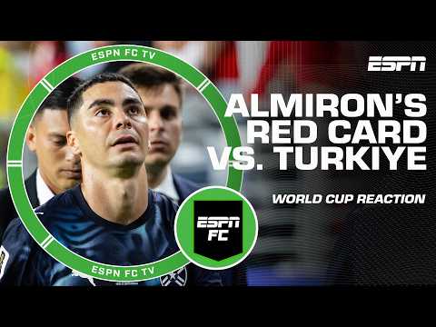 Debating the World Cup’s New Rules 👀 Did Almiron deserve a red card? | ESPN FC