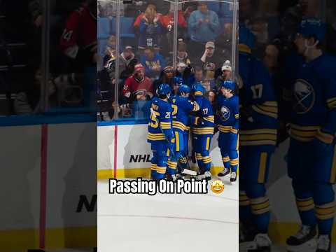 Ryan McLeod To Jack Quinn GOAL! #nhl #shorts #goal #buffalo