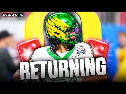 Dante Moore RETURNING to Oregon in 2026 | Who will the Jets pick at No. 2?