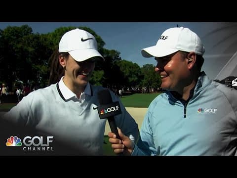 Caitlin Clark discusses love for golf, playing alongside Nelly Korda | Golf Channel