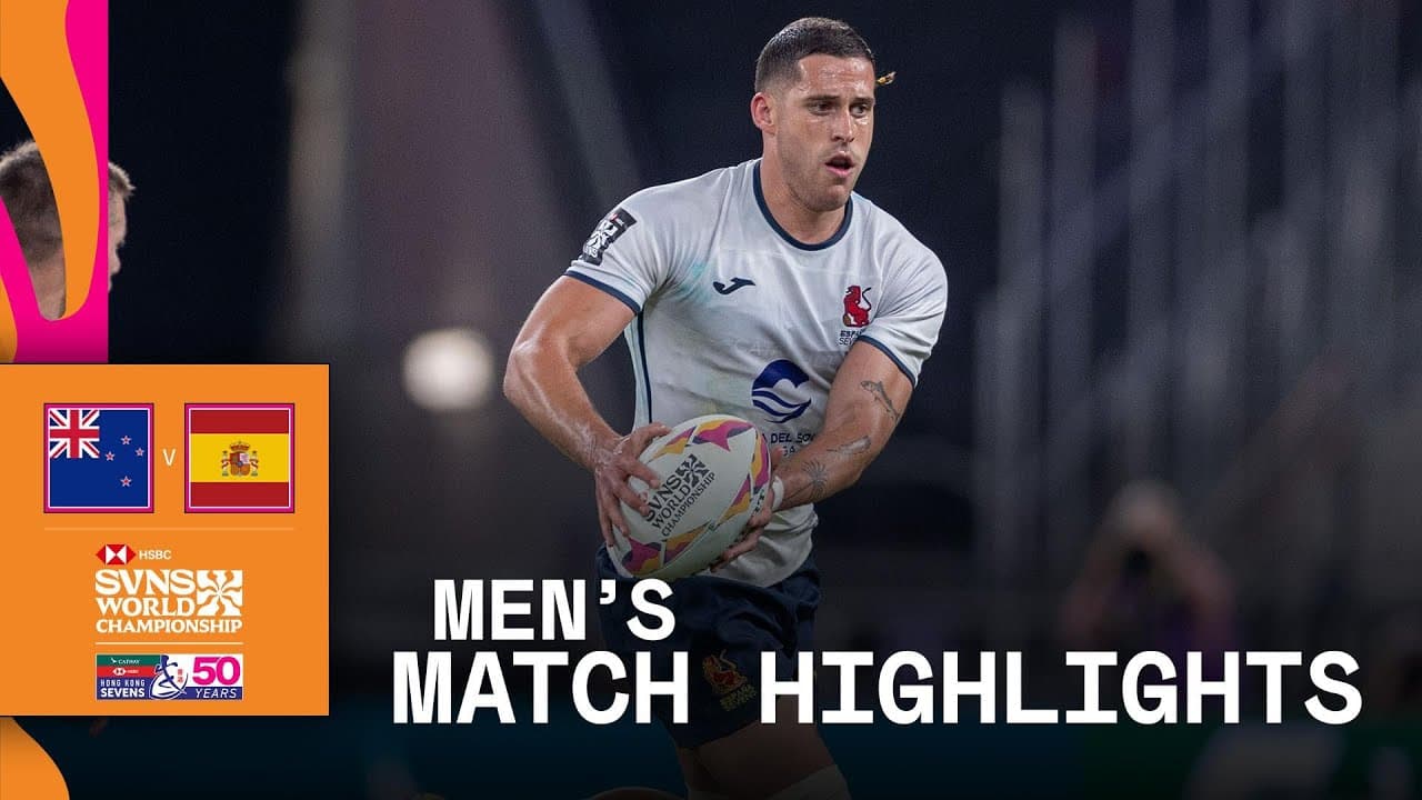 The most INSANE SVNS match 🤯 | New Zealand v Spain | HSBC SVNS Hong Kong 2026 | Match Highlights