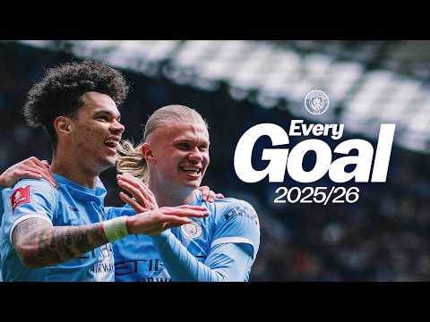 Every Man City Goal This Season | Haaland, Cherki, Foden, Doku, Semenyo and More!