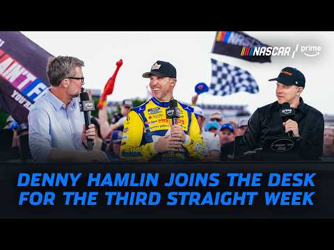 Denny Hamlin Talks History, His Career and Having Fun | NASCAR on Prime