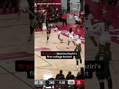 Washington State's freshman is the youngest active player in Division I women's basketball 🔥