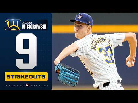9 STRIKEOUTS for Jacob Misiorowski including some of his FASTEST PITCHES of 2026! 🔥 | MLB Highlights