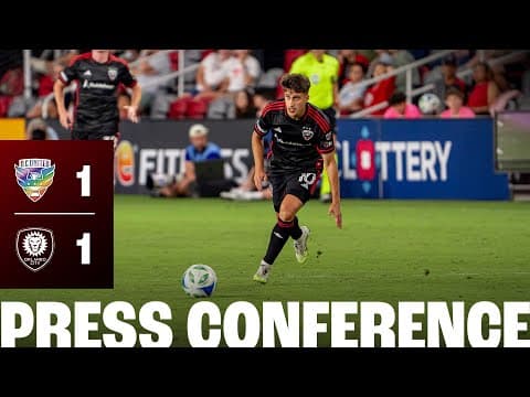 René Weiler Post-Match Press Conference | D.C. United vs Orlando City SC  | MLS 2025