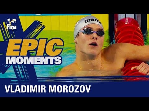 🔥 Vladimir Morozov wins Gold in a dominant fashion at Istanbul 2012! 🔥 | FINA World Championships