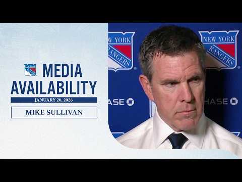 NYR at LA: Mike Sullivan Postgame Media Availability | Jan. 20, 2026