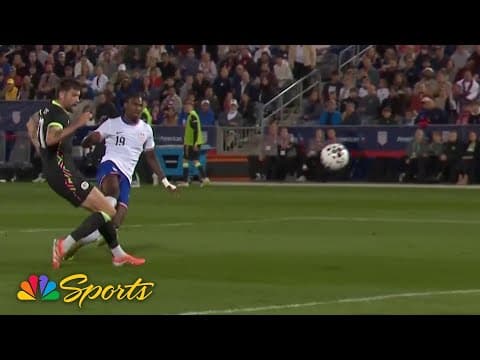 Haji Wright gets the USMNT level against Australia | NBC Sports