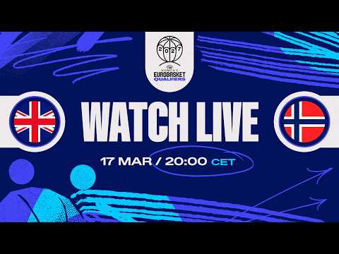 LIVE - Great Britain v Norway | FIBA Women's EuroBasket 2027 Qualifiers | First Round