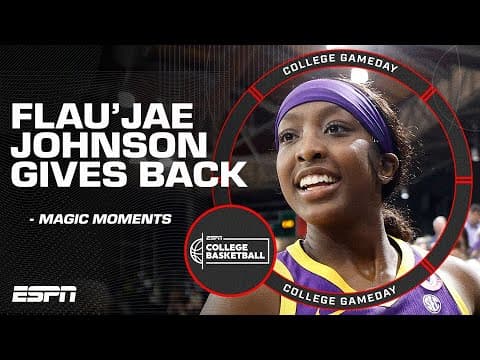 Magic Moment: Falu’Jae Johnson Matches Donations, Raises $20,000 for Cancer Research 💫