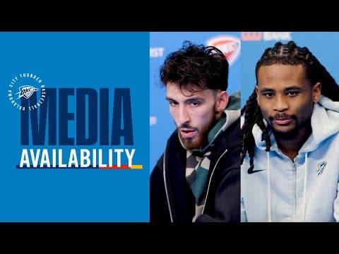 Chet Holmgren and Cason Wallace | Postgame Media | February 7, 2026