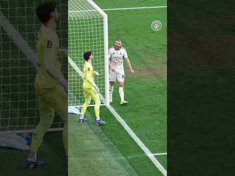 What a save from Trafford 😮💨🔥 #football #mancity #slowmotion #shorts