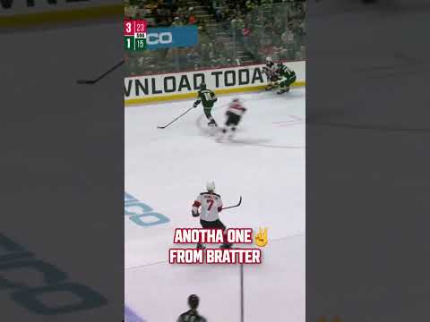 Ran it back for ✌️. #jesperbratt #brattman #devilsvswild #NHL #njdevils #shorts