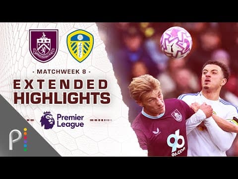 Burnley v. Leeds United | PREMIER LEAGUE HIGHLIGHTS | 10/18/2025 | NBC Sports