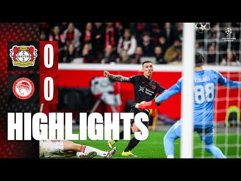 Bayer 04 qualifies for Round of 16 | Leverkusen vs. Piräus 0-0, Champions League Play-offs