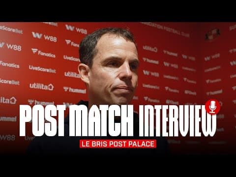 "We found a solution" | Régis Le Bris Post Palace | Post Match Interview