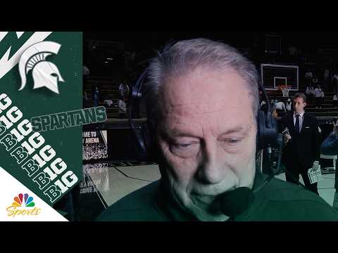 Tom Izzo: Michigan State's win over Purdue one of the best of my career | Big Ten on NBC Sports