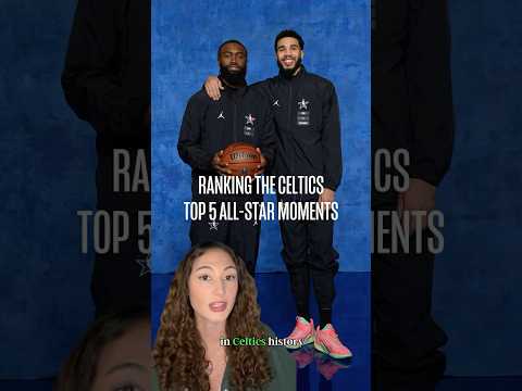 Ranking Celtics Top Five All-Star Moments ☘️ #celtics #nba #shorts