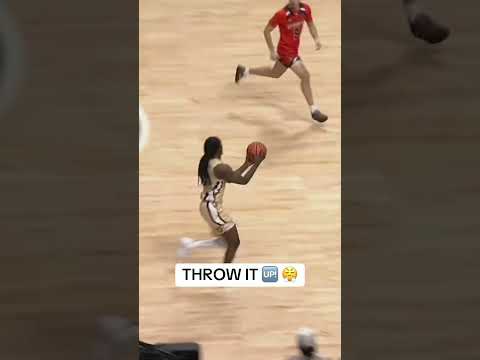 Good defense 🟰 fast break lob for AJ Swinton 🔥 #FloridaState #CollegeBasketball #ACCBasketball