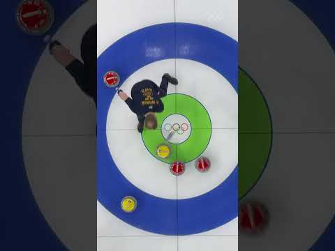 Team Sweden take down Team Italy 9-4 with a great final shot!! 🥌 #MilanoCortina2026