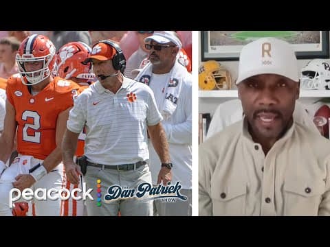 Louis Riddick breaks down Clemson's mentality, NFL Week 3 updates | Dan Patrick Show | NBC Sports