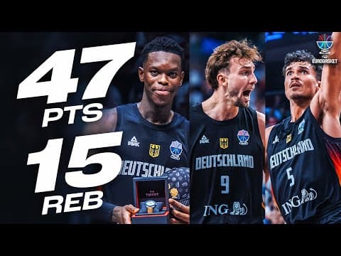 Schröder, Franz, & Da Silva Were COOKING In the Final! | FIBA EuroBasket 2025 | September 14, 2025