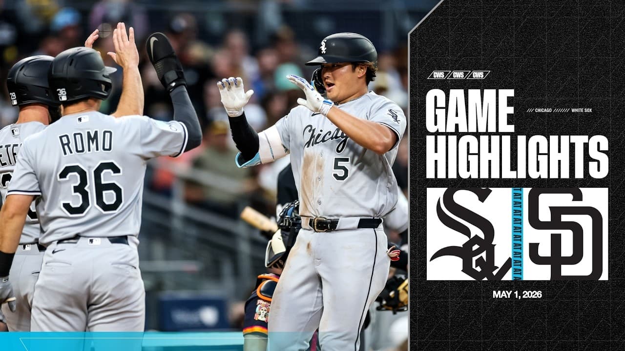 HIGHLIGHTS: Murakami & Montgomery HOMER vs. Padres (5.1.26)