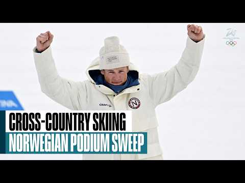 Norway sweeps men’s cross-country skiing 50km podium