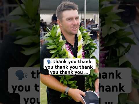 Chris Gotterup: Thankful 🙏