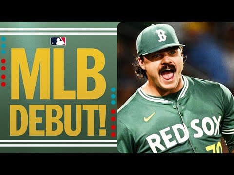 Payton Tolle lights up Fenway Park with ELECTRIC MLB debut! ⚡️ (Red Sox rookie struck out 8!)