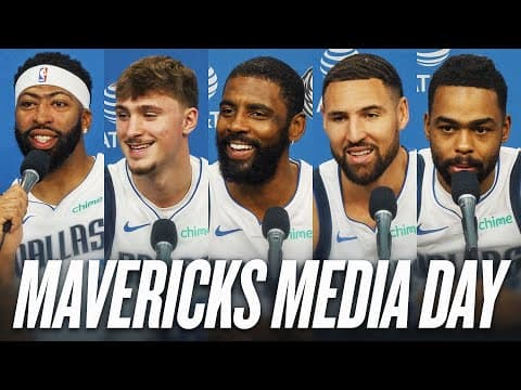 Dallas Mavericks 2025 Media Day