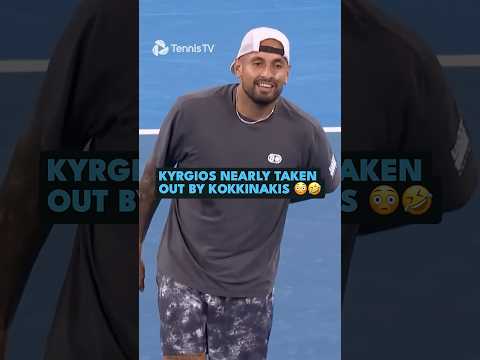 Kyrgios Nearly Got Taken Out By His Teammate! 😳