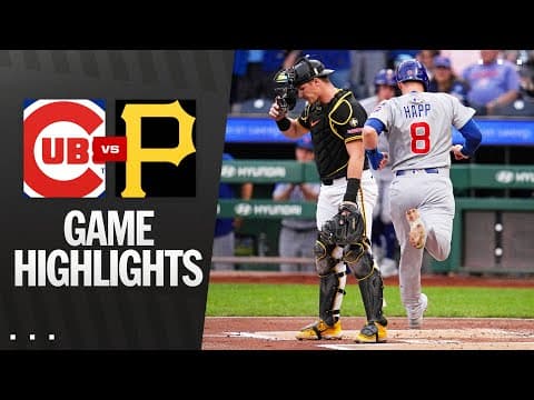 Cubs vs. Pirates Game Highlights (9/16/25) | MLB Highlights