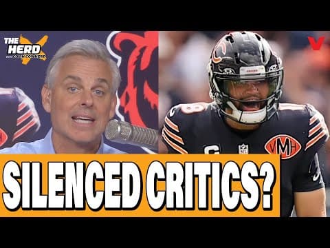 Did Caleb Williams & Chicago Bears QUIET critics w/ win vs. Cowboys? | THE HERD NFL w/ Colin Cowherd