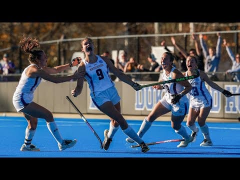 Full OTs in Northwestern-Princeton NCAA field hockey championship
