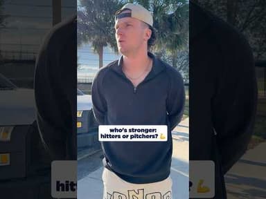 HITTERS VS. PITCHERS: Who's Stronger??? 💪