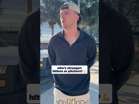 HITTERS VS. PITCHERS: Who's Stronger??? 💪