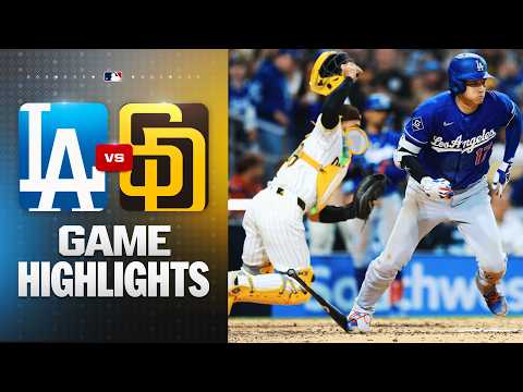 Dodgers vs. Padres Game Highlights (5/18/26) | MLB Highlights