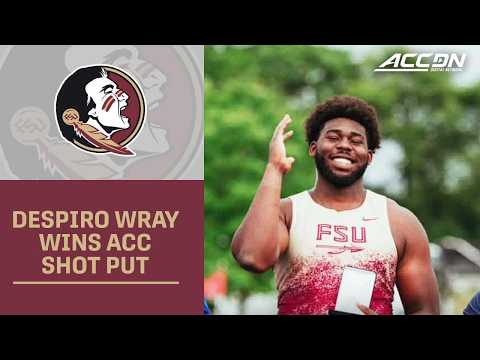 Florida State's Despiro Wray Wins ACC Shot Put Title
