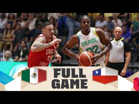 Brazil v Chile | Full Basketball Game | FIBA Basketball World Cup 2027 Americas Qualifiers