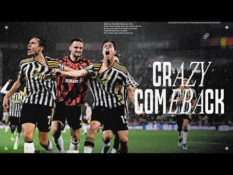 From 0-3 to 3-3 in 8 MINUTES: Juventus’ UNREAL Comeback in Bologna!
