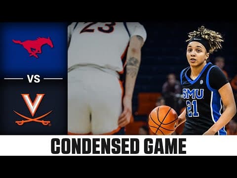 SMU vs. Virginia Condensed Game | 2025-26 ACC Women’s Basketball