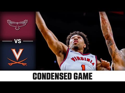 Maryland Eastern Shore vs. Virginia Condensed Game | 2025-26 ACC Men's Basketball